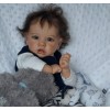 [Mini Doll]12'' Realistic Sweet Cute Valerie  Reborn Baby Doll Girl