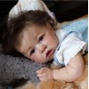 [Mini Doll]12'' Realistic Sweet Cute Lelas  Reborn Baby Doll Girl