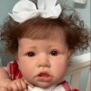 22'' Twin Sister Erica and Adele Reborn Baby Doll Girl, Lifelike Realistic Doll