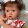 22'' Twin Sister Erica and Adele Reborn Baby Doll Girl, Lifelike Realistic Doll