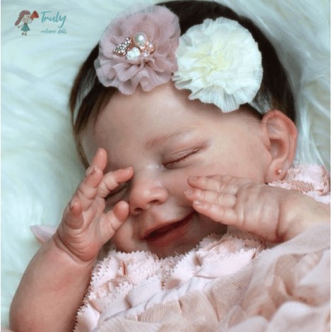 12'' Realistic Sweet Reborn Baby Girl Doll Rhea