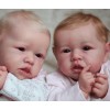 12'' Realistic Sweet Reborn Baby Twin Girls Dolls Kevina & Kaliyah