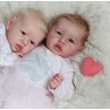 12'' Realistic Sweet Reborn Baby Twin Girls Dolls Kevina & Kaliyah