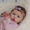 12'' Realistic Sweet Reborn Baby Girl Doll Spring